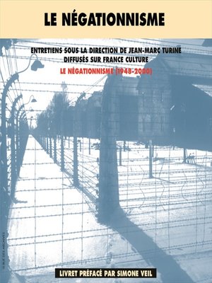cover image of Le négationnisme (1948-2000)
